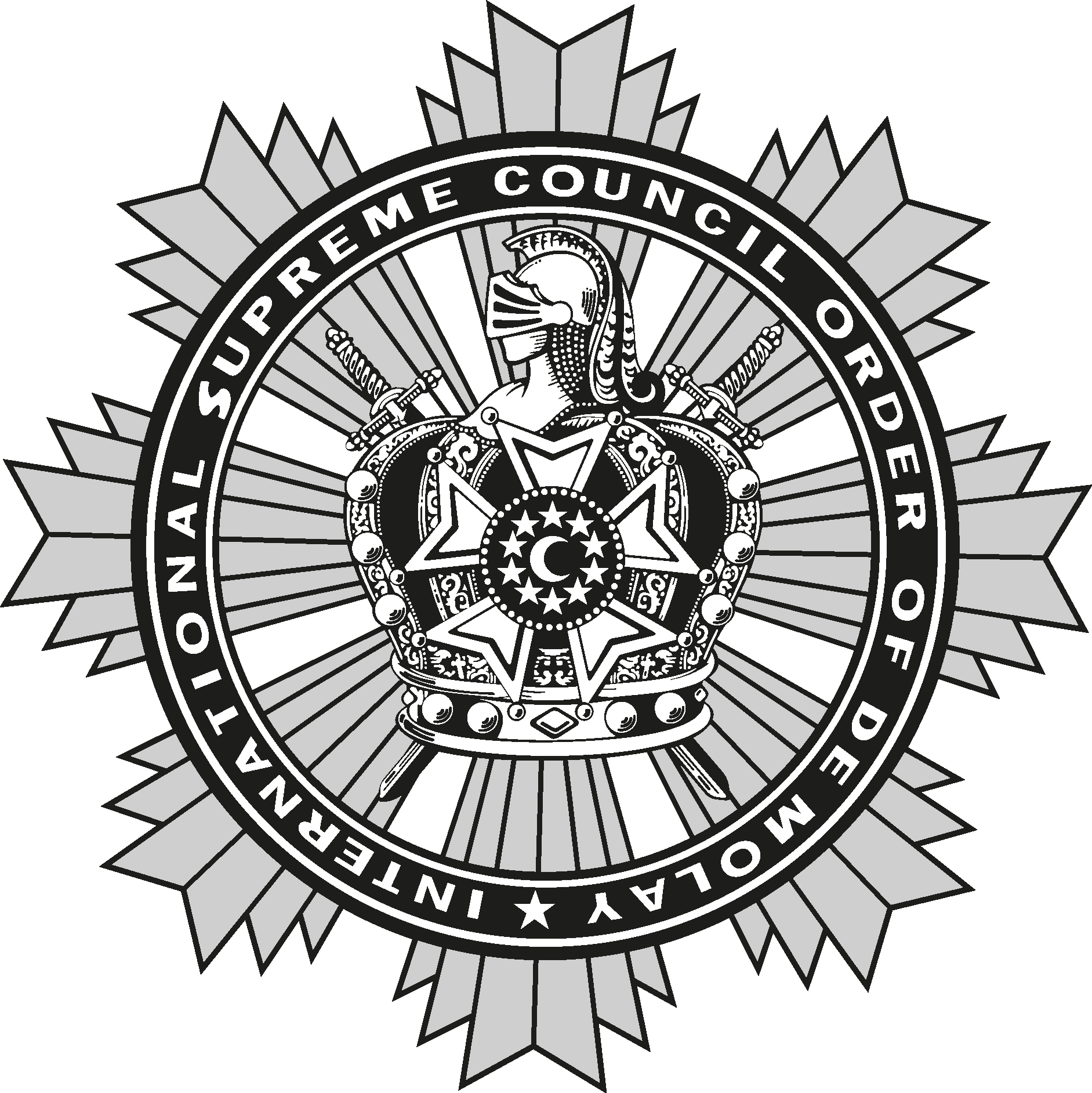 International Supreme Council Order Of De Molay Old Logo Vector Logo
